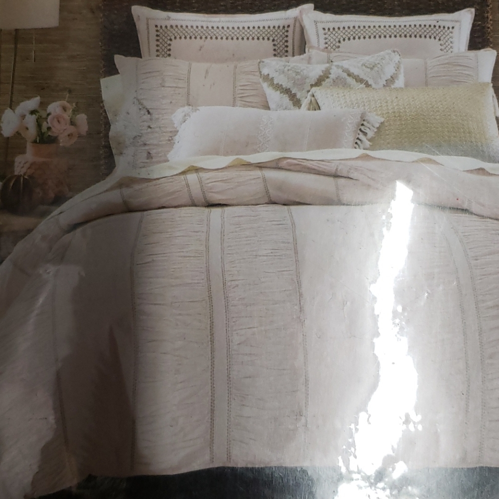 Sky Twim Set Comforter Cover- Pink